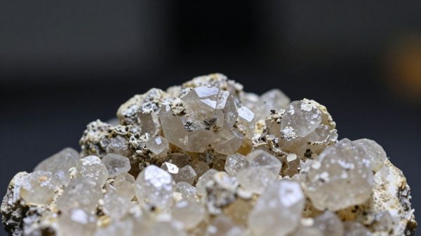 Barite crystals used in Traditional Chinese Medicine